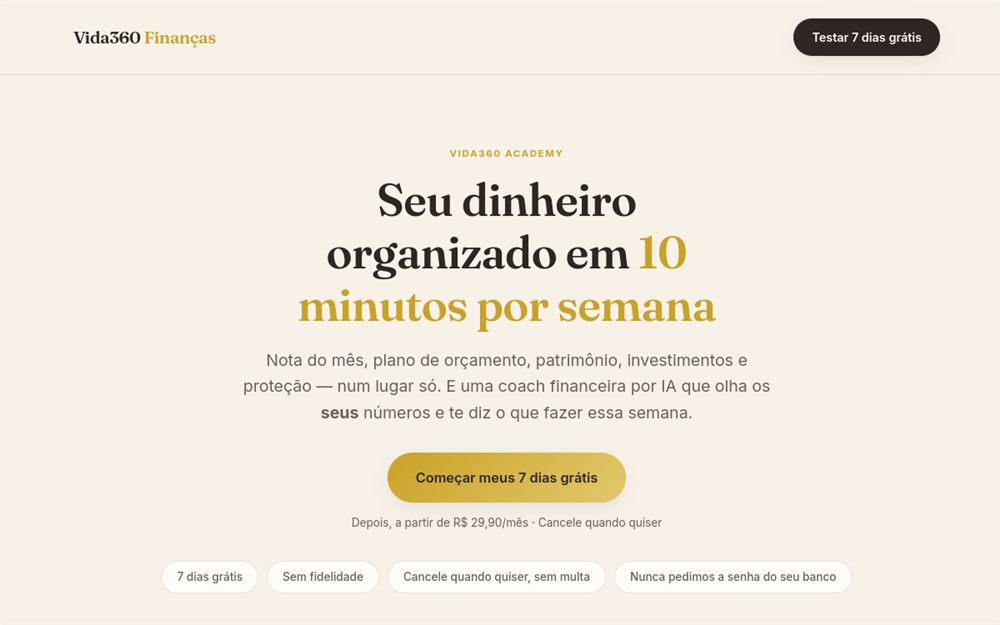 Vida360 Finanças